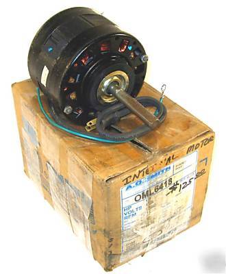 New a.o smith OML6418 shaded pole 1/7 hp 115V ac motor