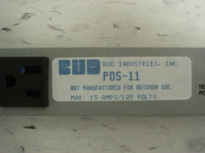 New bud pos-11 power strip 11 positions, 72