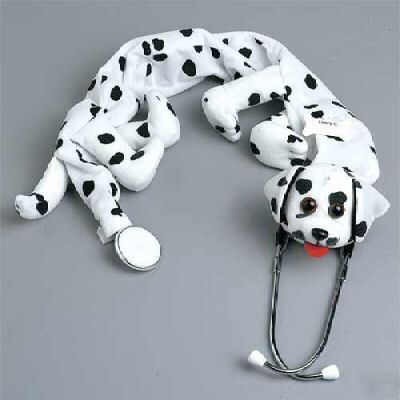 Pedia pals pediatrician's dalmatian stethoscope cover