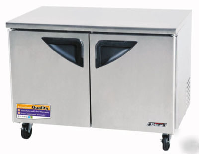 Turbo air under counter refrigerator 2 door tur-48SD