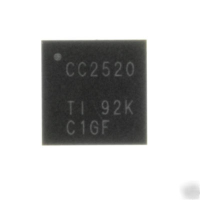 Zigbee CC2520 2.4GHZ rf transceiver ic for ism band qfn