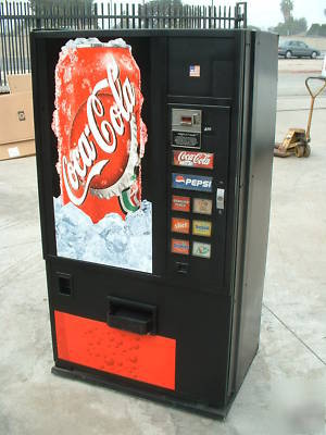  pepsi-coke soda vending machine- free shipping