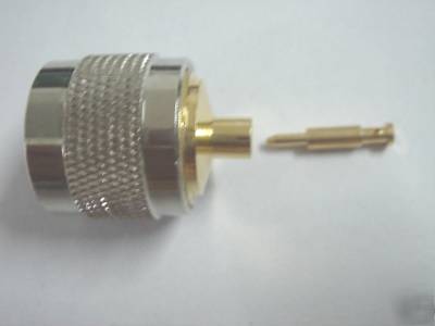 N male semi-rigid solder 0.086