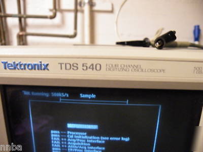 Used tektronix tds 540 with probe