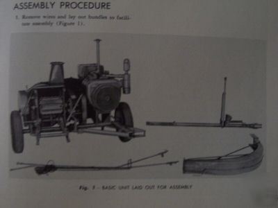 1953 dearborn forage harvesters dealer training manual