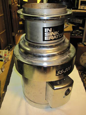 Insinkerator ss-200-29 commercial garbage disposal