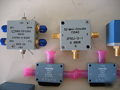 Lot of mini-circuits / narda power splitters