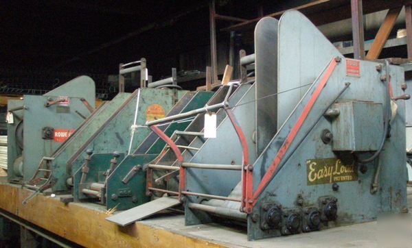 Lot of six - coil cradles for punch press operations
