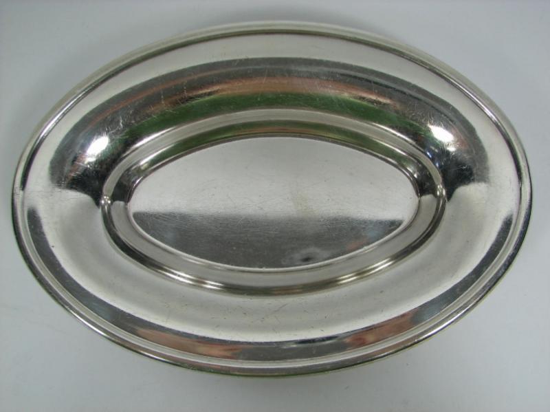 Lot sant andrea silverplate buffet oval serving dish
