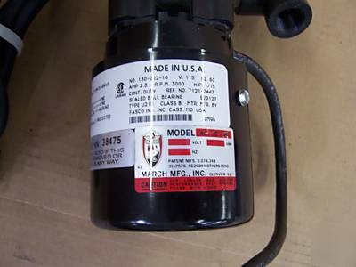 March series 140 - 12.5 gpm - electric pump