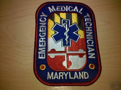 Maryland emt-b patch emergency medical services emt 