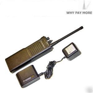 Motorola vhf saber 1E handheld radio w/ charger-battery