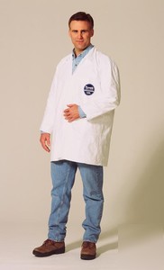 New wise 5-xl lab coats disposable dupont lot 30 white 