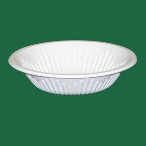 Small bioplastic bowl - 12 oz - (100 pack=100 bowls)