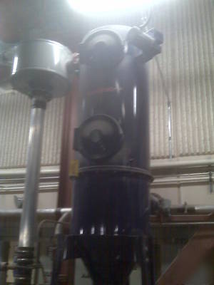 Spencer 20 hp central vacuum with integrated cyclone