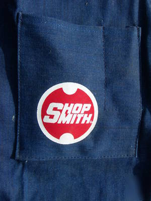 Vintage shop smith tool-chisel-lathe apron nice 