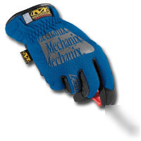 Mechanix wear blue fast-fit gloves- large