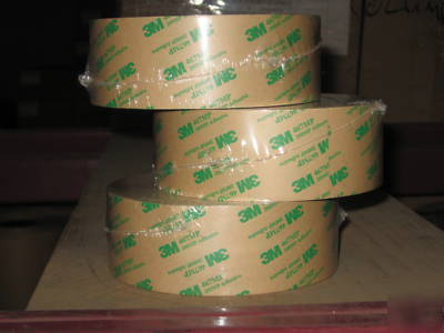 3M 467 adhesive transfer tape, 3 rolls 2IN x 72YD