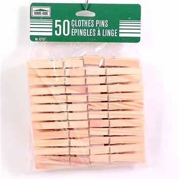50 wood clothes pins case pack 12 50 wood clothes pins