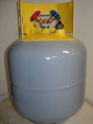 50LB refrigerant recovery cylinder tank rated 4BA400