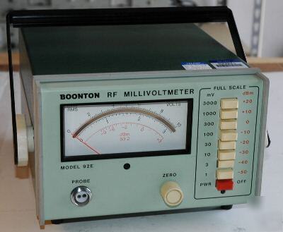 Boonton electronics 92E millivoltmeter