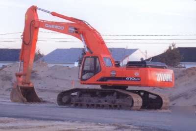 2003 daewoo excavator 470LCV