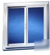 Duo-corp 3X2FT tempered utility window