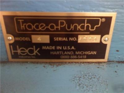Heck trace a punch model 4 great deal