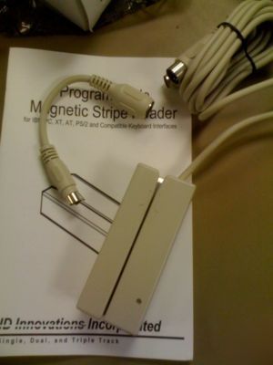 New id innovations kbw magnetic stripe reader *brand *