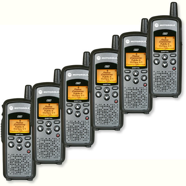 New two way professional radio sets for industrial use 