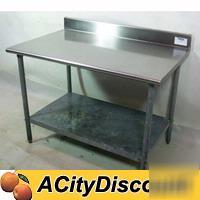 Used 48X30 stainless utility work equipment prep table