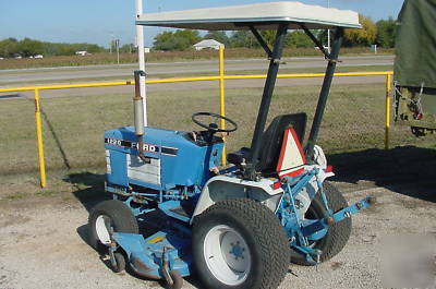 Ford 1220 diesel tractor hydrostatic 60