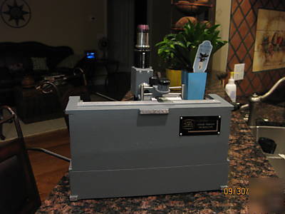 Griffin linear vernier microscope good condition 180MM 