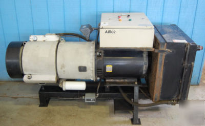 Kellogg/compaire rotary vane type air compressor #25855