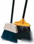 Lobby dust pan broom, polypropylene fill - black