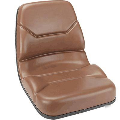 Michigan seat molded forklift seat - brown model# v-830