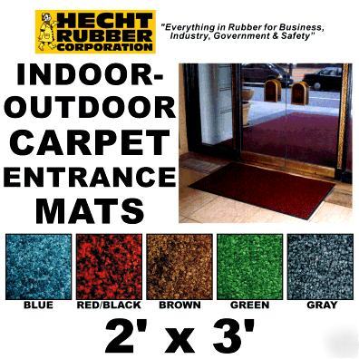 2' x 3' indoor/outdoor carpet entrance mat