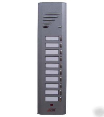 Apartment intercom panel replacement with spk 10 button