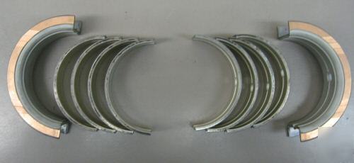 Clevite MS1198P25 .25MM main bearing set for case/ih