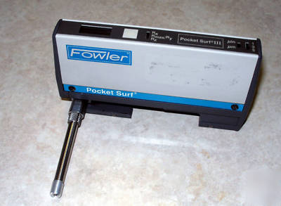 Fowler pocket surf iii surface roughness gage: perfect 