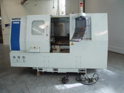 Hurco TMM8 cnc turning center 2007 with live tooling