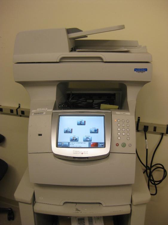 Lexmark X644E b/w laser printer/copier/fax/scanner