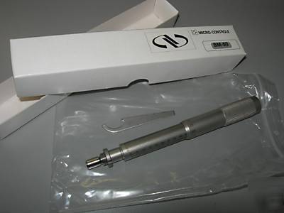 New in box newport sm-50 vernier micrometer w/wrench