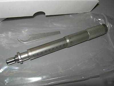 New in box newport sm-50 vernier micrometer w/wrench