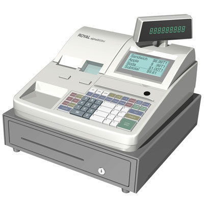New royal alpha 9500ML retail cash register mrsp 499.99