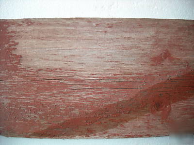 Reclaimed barnsiding - faded red 