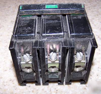 Westinghouse BR330 30 amp 3-pole circuit breaker used