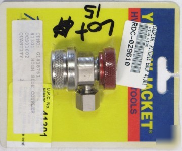 Yellow jacket 41301 hi-side x 14 mm r-134A coupler