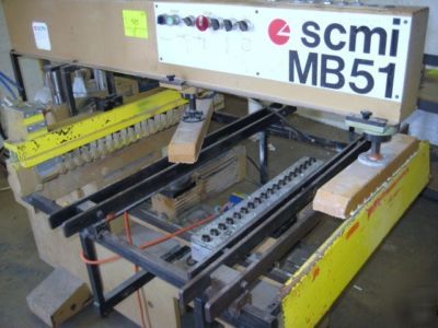 Scmi MB51 multi-head boring drill woodworking machine