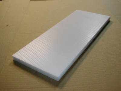 New delrin sheet white plastic 3/4
